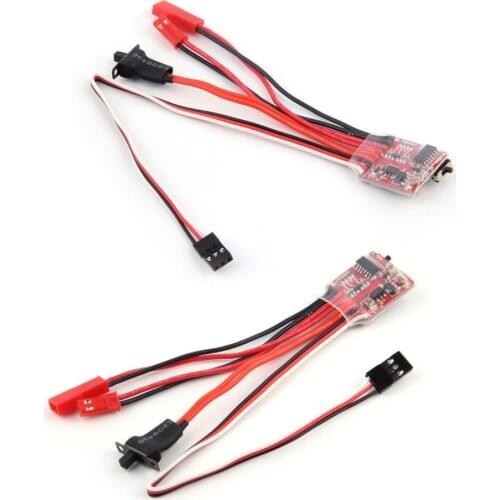 4pcs/3.0V-9.4V 2KHz Driver Frequency RC ESC 20A Brush Motor Electronic Speed Controller W/ Brake For RC Car Boat Tank