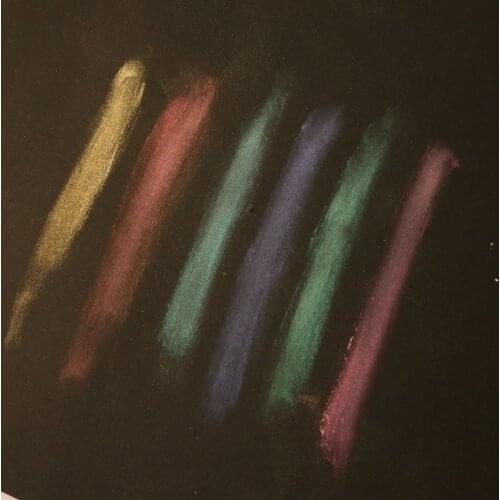 6 Colors Magic Resin Pigment Glitter Bright Powder Colorant Epoxy Mold Filling Material DIY Crafts Manicure Decorations