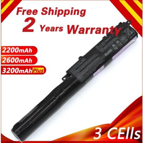 Golooloo 3 cells 3200mAh Laptop Battery A31N1519 For ASUS F540SC X540LJ F540UP7200 X540S R540L X540SA R540LA X540SC R540LJ
