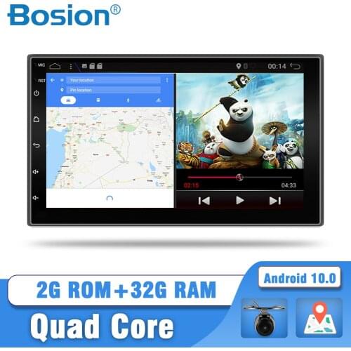 Bosion Android 10 2 Din Car radio Multimedia Video Player Universal auto Stereo GPS For Nissan Hyundai Kia toyota free MAP CAM