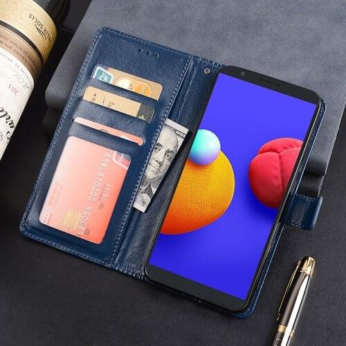 Wallet Case For Samsung Galaxy A01 Core Flip Leather Cover For Samsung Galaxy A01 Core Phone Case Funda Capa Coque