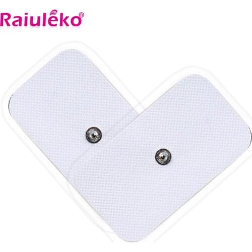 30pcs 5x9cm Nerve Stimulator Electrode Pads for Tens Digital Therapy Machine Self Adhesive Reusable Tens Electrodes Pads Massage