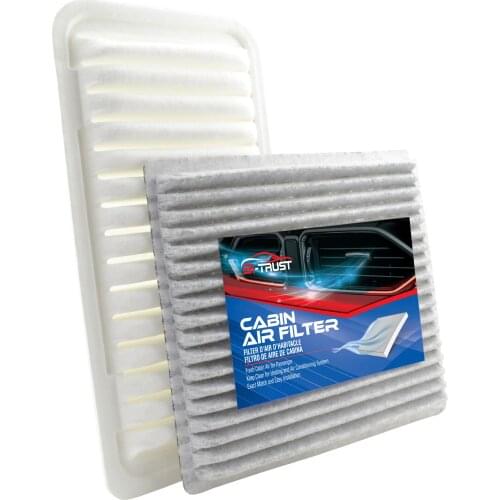 Bi-Trust Engine & Cabin Air Filter Set for Sciont tC 2005-2010 CF10139,88568-52010,VF2009,XGA9482,17801-0D020,17801-22020