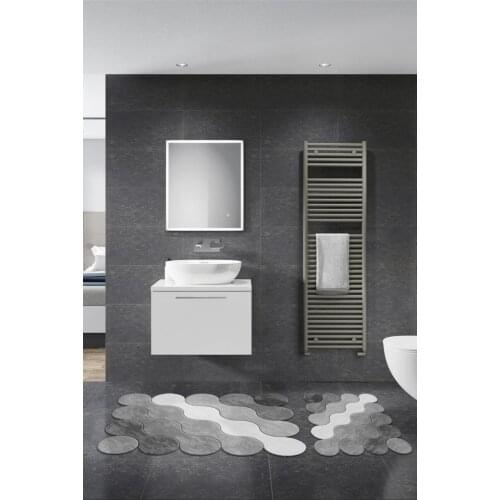 Gray Greenfinch Laser Cut 2 Piece Bathing Suits Anti Bacterial Anti-Slip Leather Tabandır Vivid Color Quality