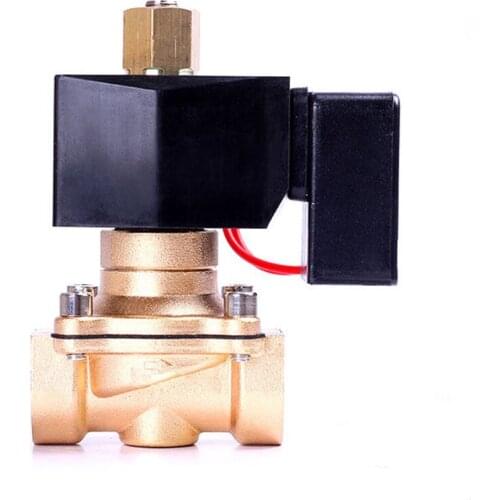 1/2" Normally Open Brass 24 Hours Non Hot Energy-saving Solenoid Valve 24V 12V 220V 110V