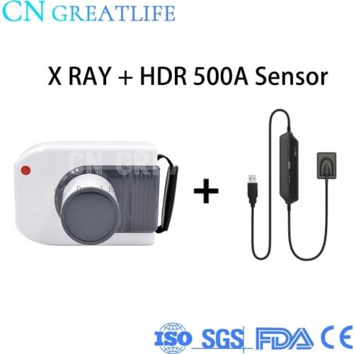 New High Frequency Portable Dental X Ray Machine Dental RVG Sensor X-ray with HDR 500A Sensor