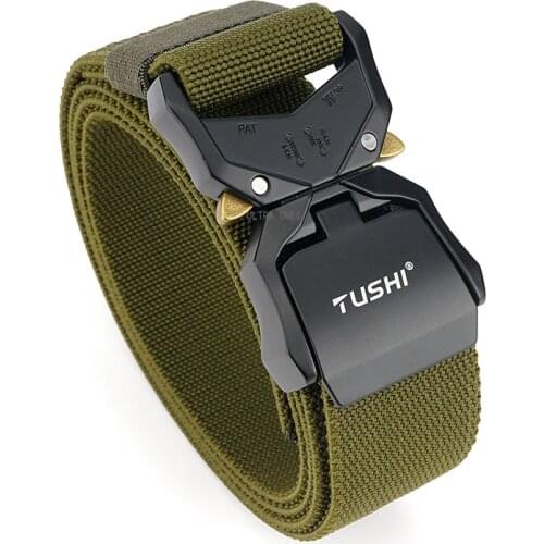Hiking Tactical Bellt Hunting Military Cs Cycling Waist Belt Quick Release Training Airsoft Army Combat Climbing Belts Men Women