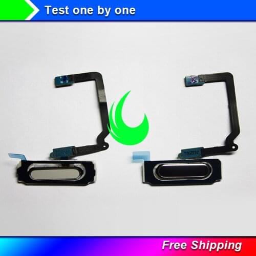 Original For Samsung Galaxy S5 I9600 G900F/A/H/T/V/P Home Button Fingerprint Sensor Menu Key Return Button Flex Cable Replacemen
