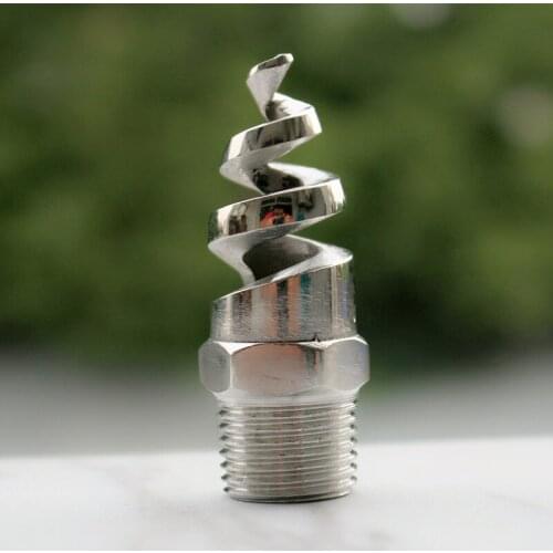 5pcs/pack 1/2"(dn15)Spiral Nozzle Stainless Watering Mist Sprinkler For Garden And Lawn Irrigation Watering Fittings R114