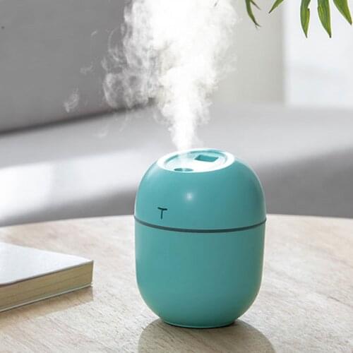 Ultrasonic Mini Air Humidifier 200ML Humidify Cup Home Car USB Fogger Mist Maker with LED Night Lamp 2021 New Humidifier