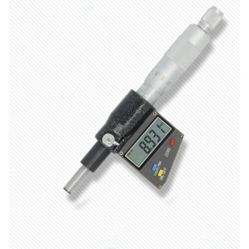 High-precision digital micrometer head 0-25MM0.001 electronic differential head screw terminal micrometer depth