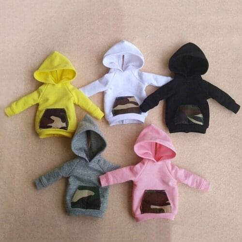 1pcs New Arrival 1/6 Blyth Doll Clothing Sport Hoodie for Azone Licca Barbi 30cm Blyth Gift Clothes Doll accessories