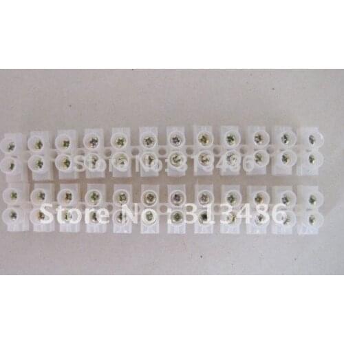 12 Position Barrier Terminal Strip Block 10A X3-2012
