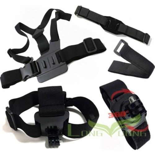 Ms.L.Meilyadigital for Gopro accessories go pro mount Harness Chest Head Mount for GoPro HERO 5 4 Hero3/3+/2 SJCAM