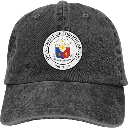 Philippines Logo Baseball Cap cowboy hat Peaked cap Cowboy Bebop Hats Men and women hats