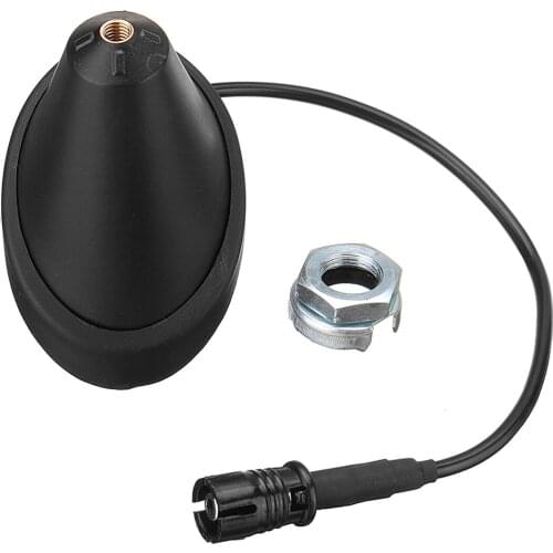 Black Car Antenna Pedestal Aerials Mounts Base For Fiat Panda/Grande/Punto Evo Punto Aerial Base & Mounting Nut ABS Plastic