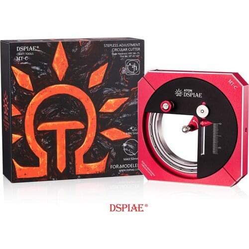 DSPIAE MT-C Infinitely adjustable round cutter Model Assembly Tool Cutting Dedicated Tools Hobby Accessory