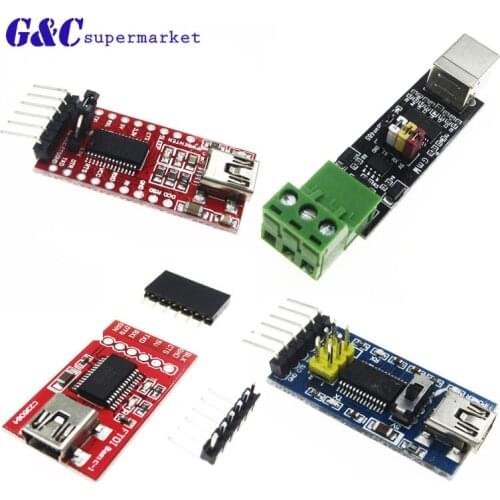 FT232RL FTDI USB 3.3V 5.5V to TTL Serial Adapter Module for Arduino FT232 Mini Port diy electronics