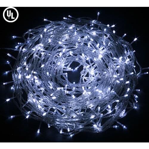 10M 100LEDS 4 colors New Year Christmas Led String lights Waterproof Fairy lights garden party Curtain Decor 110V