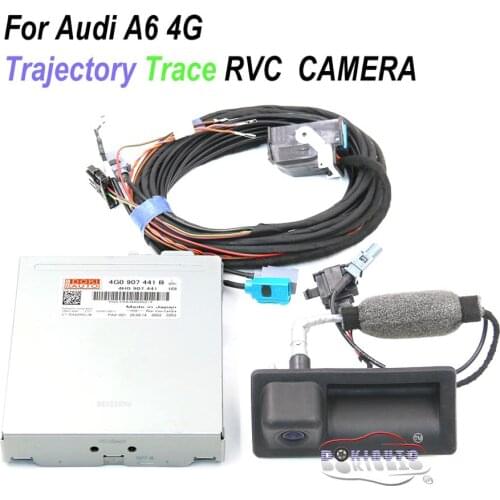 Trajectory Trace camera For Audi A6 4G Guidance Line Reversing Camera RVC Rear Camera 4G0907441B 4G0 907 441 B