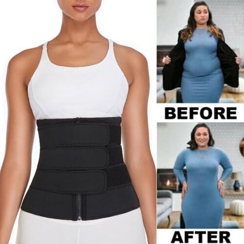 9 Steel Boned Corset 3 Belt Waist Trainer Body Shaper Waist Shapers corsets Curve neoprene waist Cincher Workout Slimming Belt