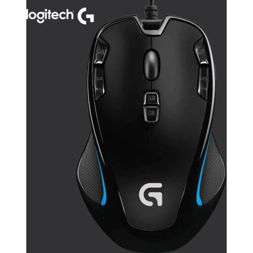 Logitech original mouse G300S Optical gaming mouse by logitech with 2500 DPI for PC mouse gamer play overwatch Starcraft War3