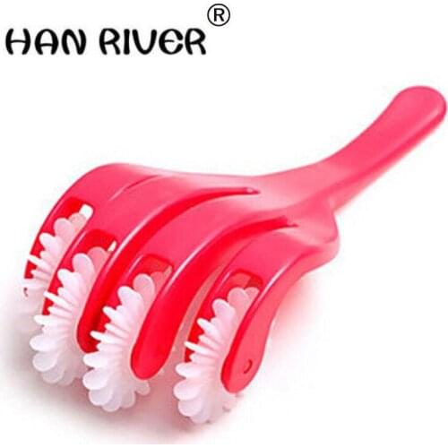 Facial massage reduced fat thin body beautiful buttock Hand wheel thin buttock massage tools Hip massager