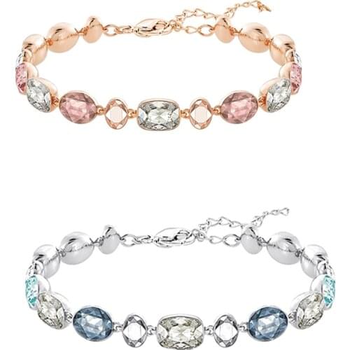 Fashion Ladies Jewelry Bracelet Crystal Bracelet Ladies Banquet Jewelry Gift Christmas Jewelry Charm Jewelry Bracelet