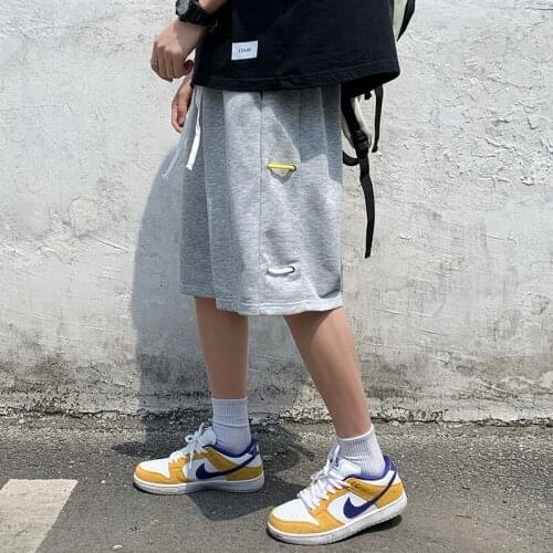 2021 New Mens Solid Shorts Chinese Style Polyester Solid Color Short trousers Male Summer Breathable Shorts Plus Size 5XL