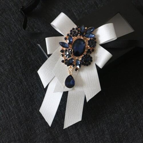 New Free Shipping fashion Mens male wedding multilayer bow diamond collar Korean wedding groom groomsman tie headwear headdress