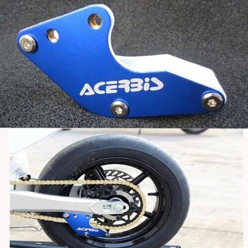 Motorcycle Plastic Chain Guide Guard Protector Slide Drag Chain Guide Protector courroies et chaînes de distribution