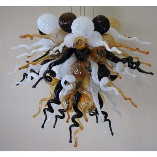 Modern Ceiling Decor Chandelier Crystal Art Glass Lamps Chihuly handmade Blown Glass Chandelier Lighting for Sale