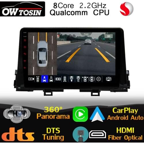 Qualcomm 8Core Android Car Multimedia For KIA Picanto Morning 3 JA 2017-2021 GPS Radio 360 Panoramic Auto 4G LTE Stereo WiFi DTS