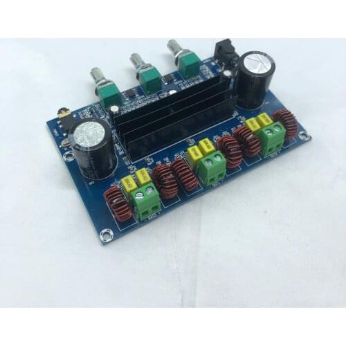 XH-A305 high-power digital power amplifier board TPA3116D2 Bluetooth 5.0 digital power amplifier 2.1 channel with AUX