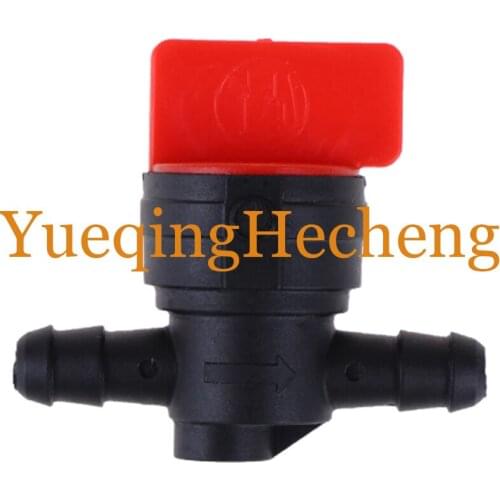 1PCS 8mm Plastic Petcock 1/4" Inline Straight Gas Fuel Cut Shut Off Valve For Motorcycle Lawnmower Motocycle Fixing Accessary