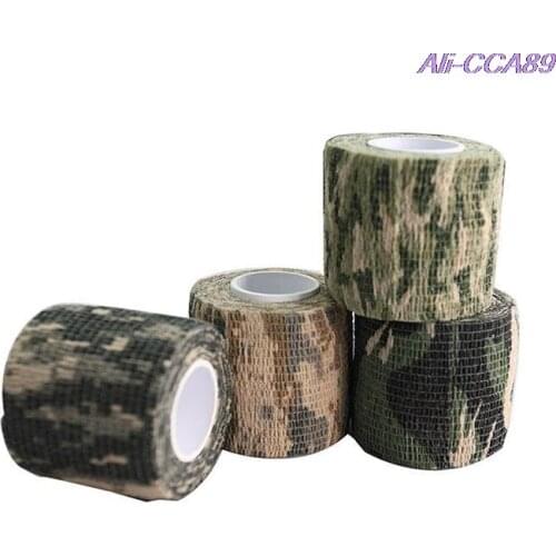 1 Pc Stealth Durable Army Camouflage Waterproof Tape Wrap Camo Outdoor Hunting Hiking Shooting Tool 5cmx4.5m