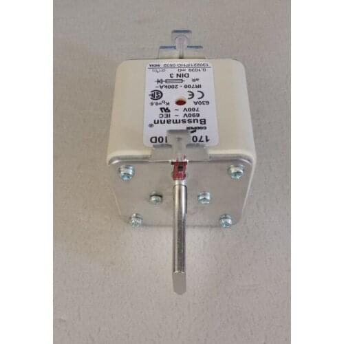 3pcs Thermal Power 630A 690V Blade Fuse 170M6810D for short circuit protection