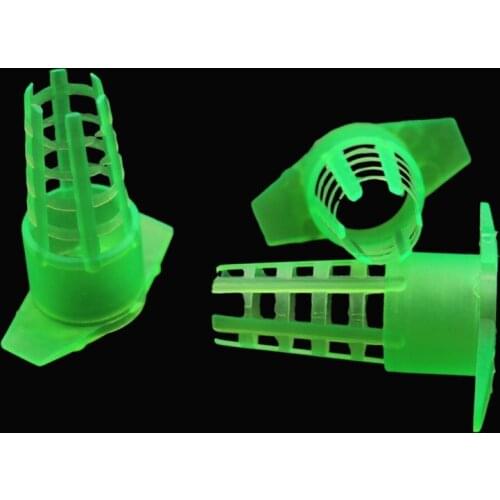 300 Pcs New green Cell Protector Cages Plastic Bee Queen Cage Protective Cover Beekeeping Equipment Beekeeping Tools