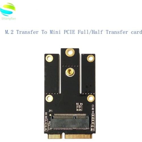M.2 NGFF Key A to Mini PCI-E PCI Express Converter Adapter for Intel 9260AC 8265AC 7260AC NGFF Wifi Bluetooth Wireless Card