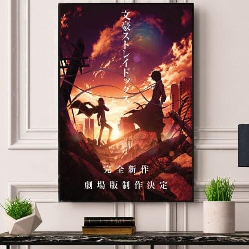 Bungou Stray Dogs Dead Apple Anime Canvas Modern Painting Oil Print Comic Poster Wall Art HD Picture For Living Room Home Decor