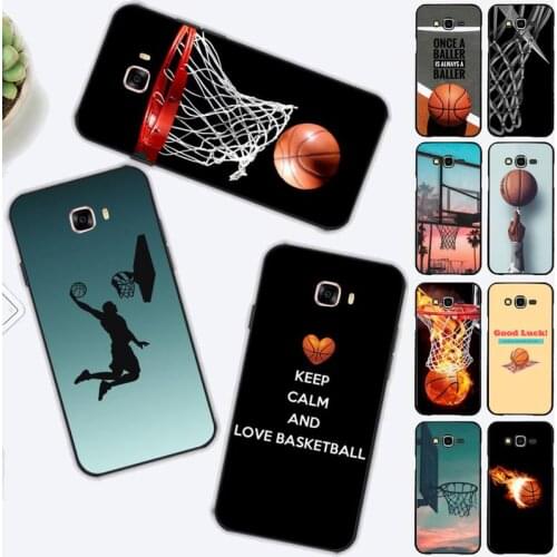 Basketball Basket Phone Case for Samsung J 2 3 4 5 6 7 8 prime plus 2018 2017 2016 core