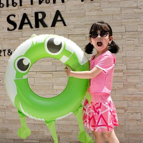 Cartoon Animal Shape Kids Cute Swimming Ring Pool Float Swimming Circle Inflatable Child Seat Air Mattress Water Toy