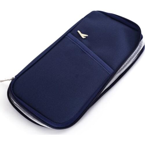 Long Passport Cover Travel Accessories Storage Bags Wallet Passport Credit ID Cards Tickets Holder Purse Bag