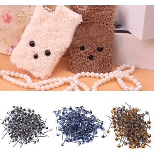 150Pair 5mm Plastic Safty Eyes For Needle Felting Bear Doll Puppet Animal Crafts E15B