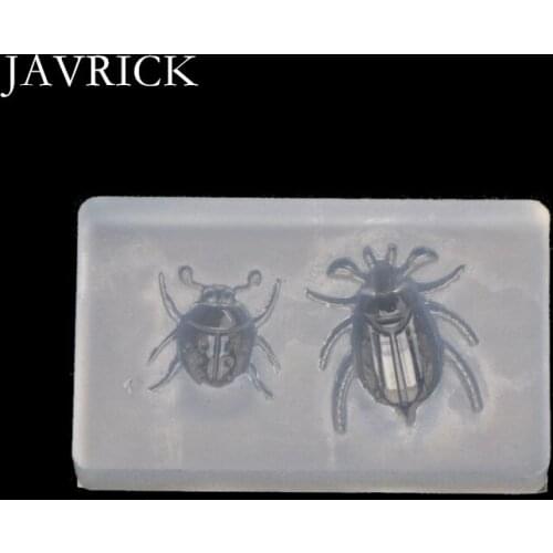 Cute Ladybug Beetle Pendant Insect Resin Silicone Mold Craft Tools DIY Pendant Keychain Accessories Jewelry Making