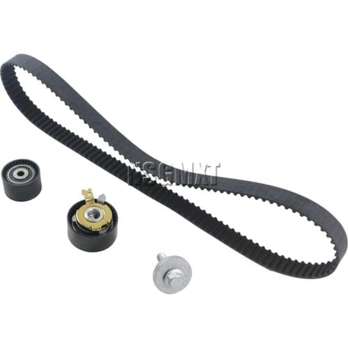 AP02 Timing Belt & 2 Pulleys & Bolt 8200142350 for Nissan Kubistar Renault Twingo Modus Duster Thalia Wind Grand Fluence