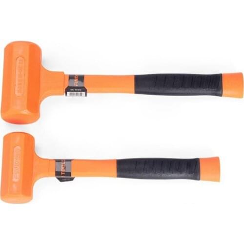 Rubber Mallet Blow Hammer Mallet with Non-Marring Rubber With Grip Handle DIY