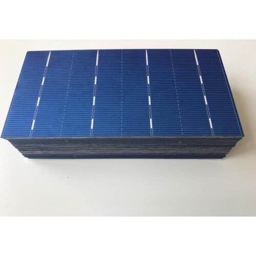 ALLMEJORES Solar cell 2.1W 0.5V size 156mm*78mm polycrystalline for diy solar panel 40pcs/Lot