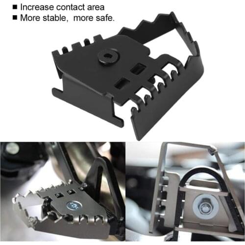 Rear Foot Brake Lever Pedal Enlarge Extension Pad Extender for Bmw F800Gs F700Gs R1200Gs Motorcycle Accessories