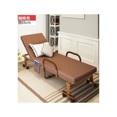 190x65x31CM Portable Travel Beach Chair Folding Single Bed Office Nap Bed